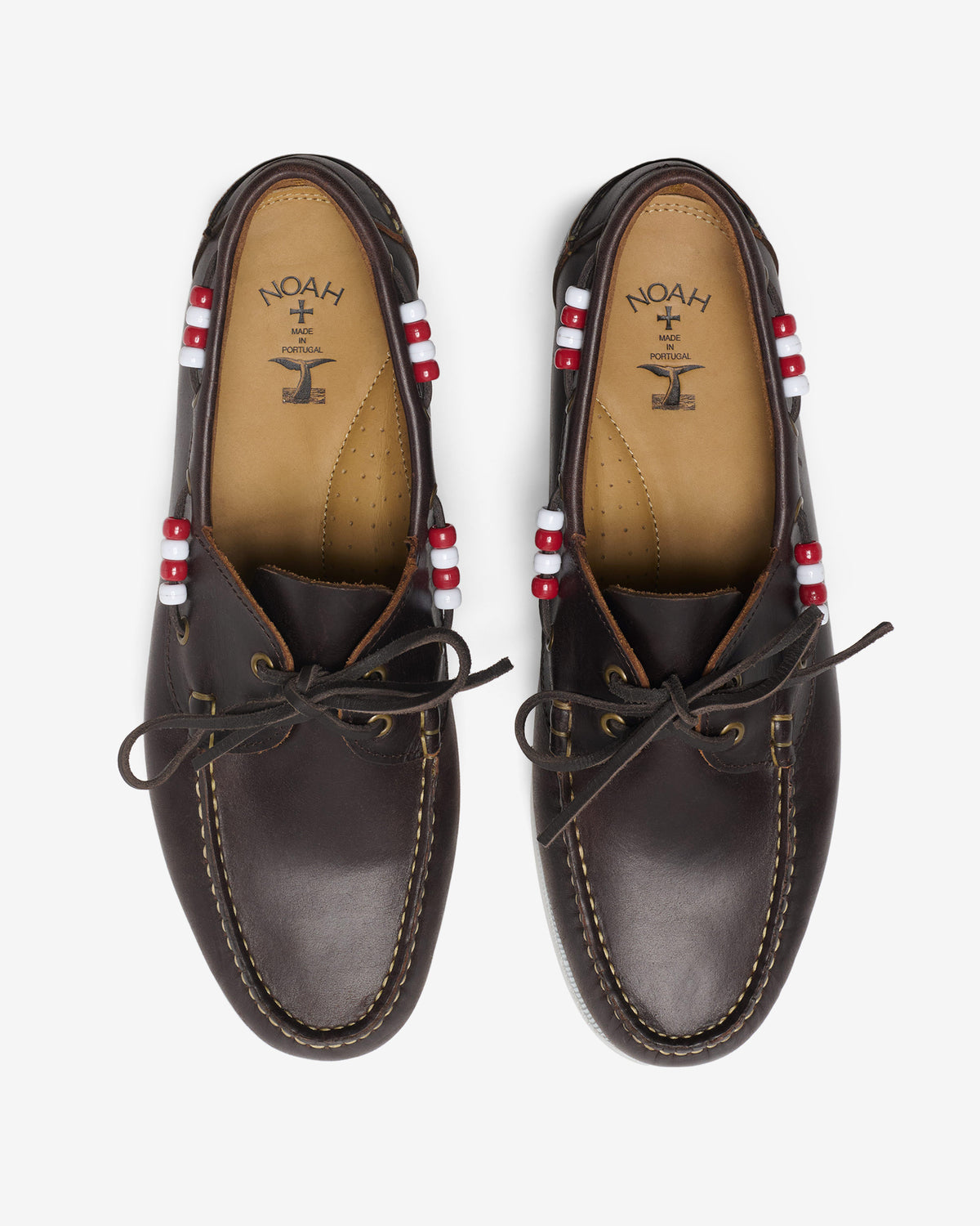 Beaded Boat Shoe