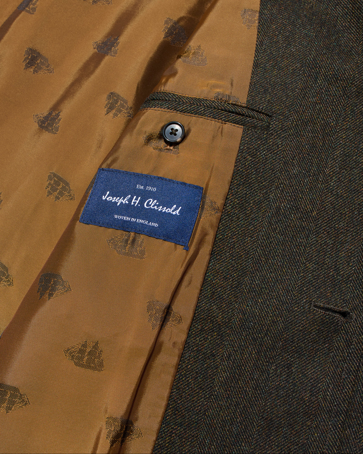 Peak Lapel Single-Breasted Jacket