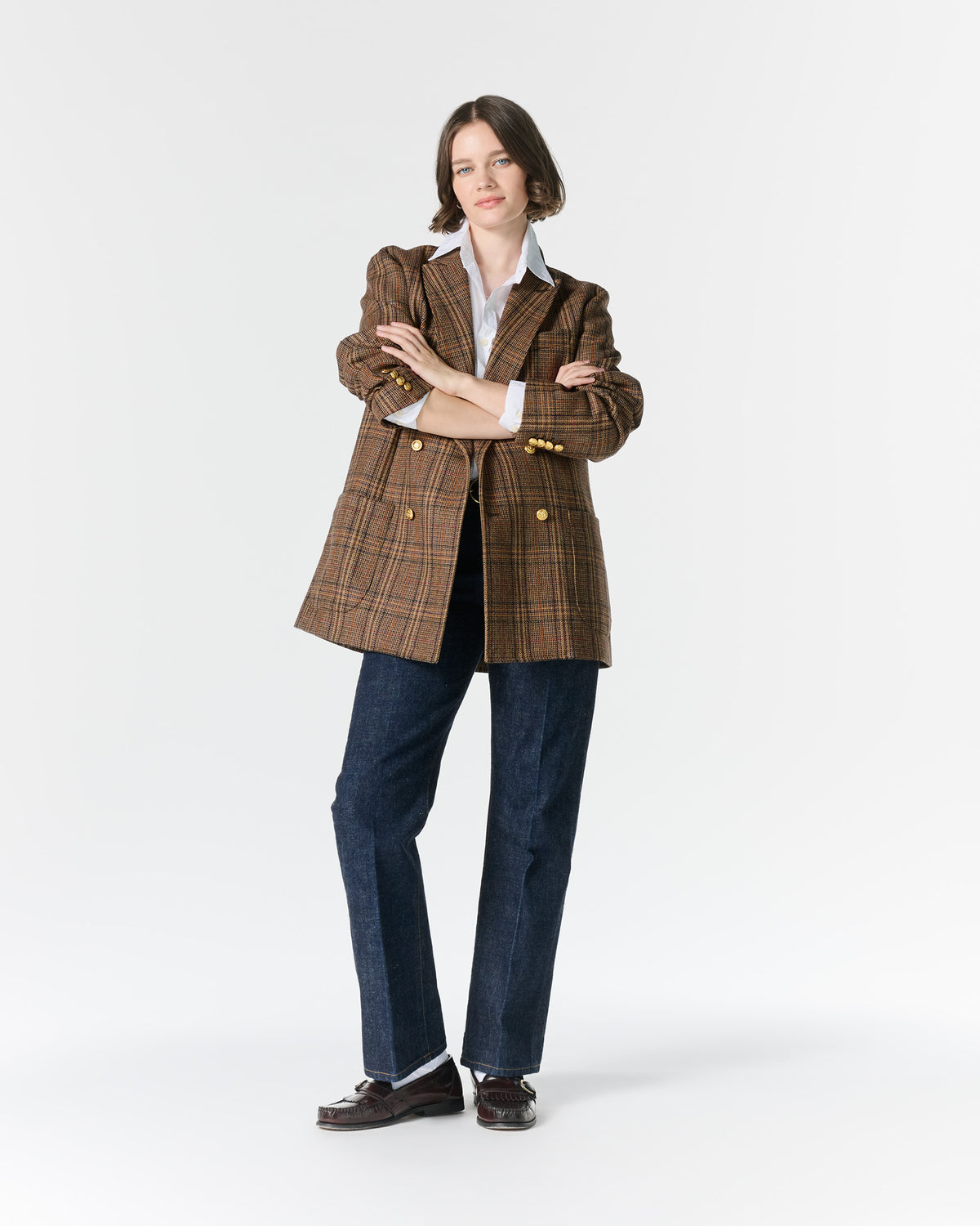Double-Breasted Blazer