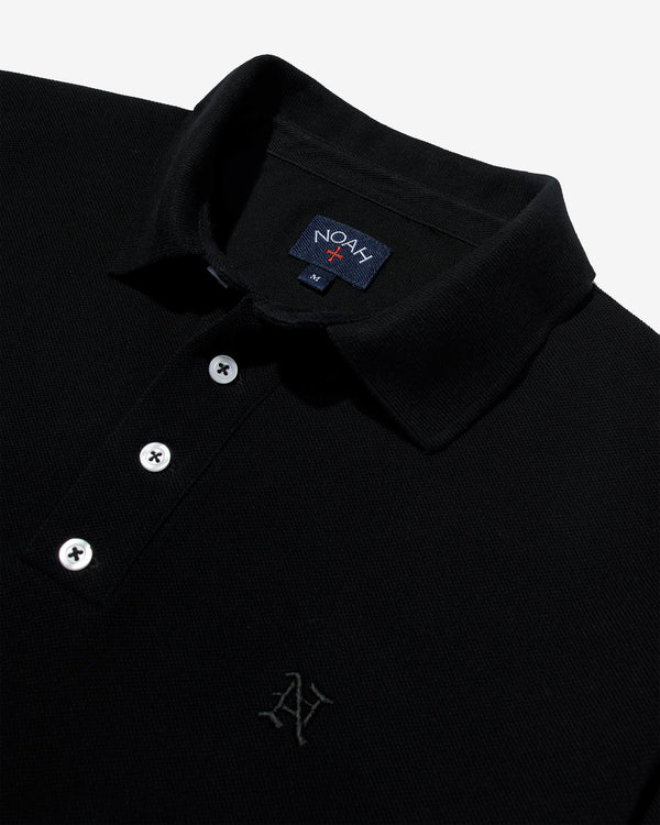 Noah - Long Sleeve Pique Polo - Detail