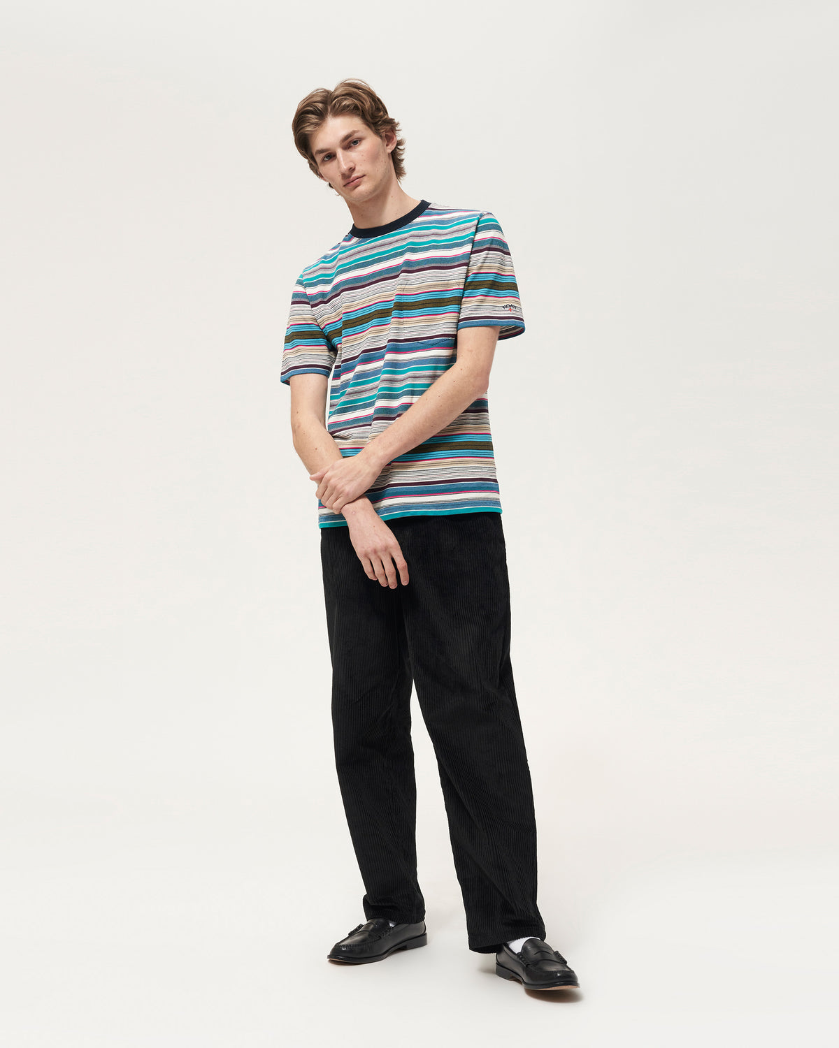 Striped Pocket Tee