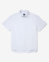 Noah - Short Sleeve Oversized Poplin - Periwinkle - Swatch