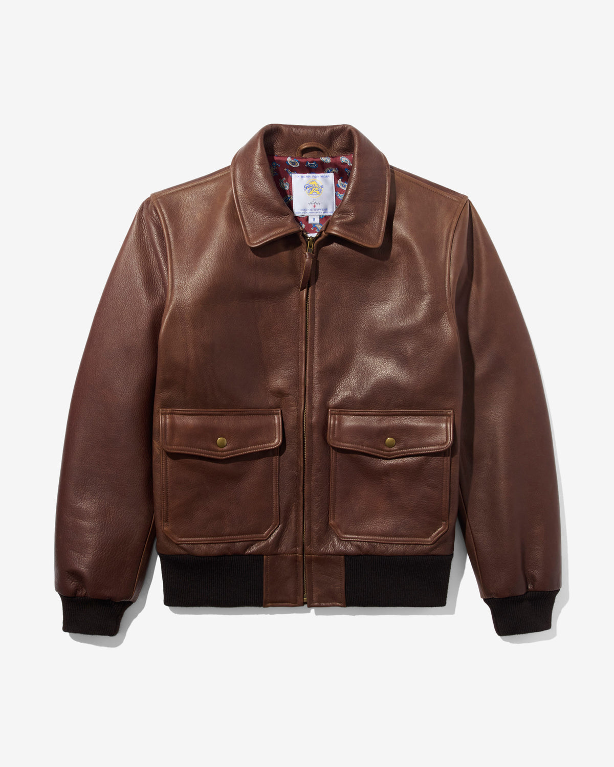 Leather A-2 Jacket