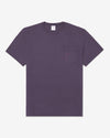 Noah - Core Logo Pocket Tee - Plum - Swatch