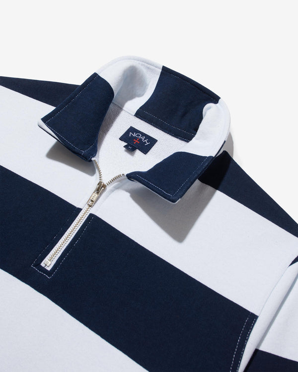 Noah - Striped Lightweight Pullover Sweatshirt - Detail