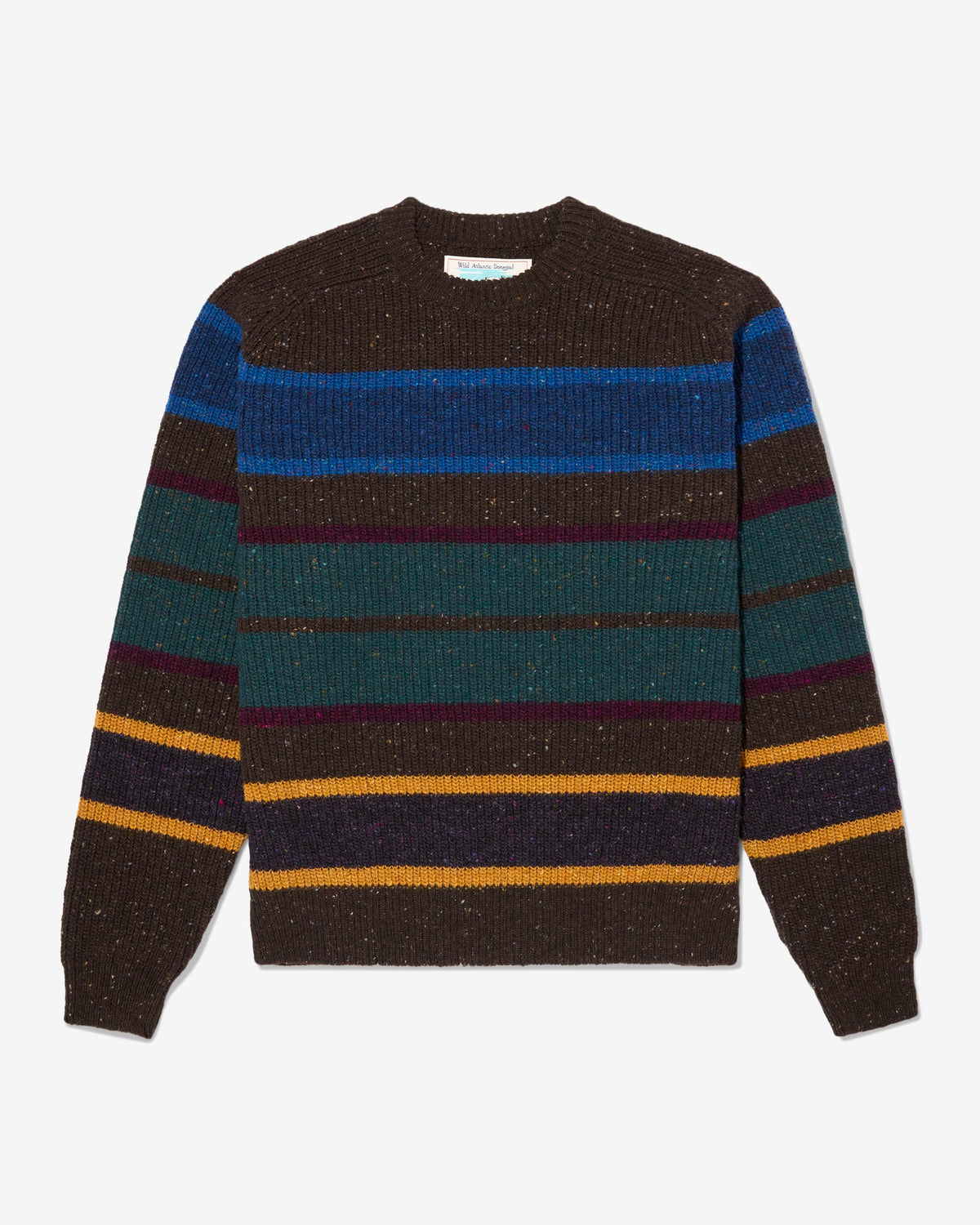 Striped Donegal Sweater